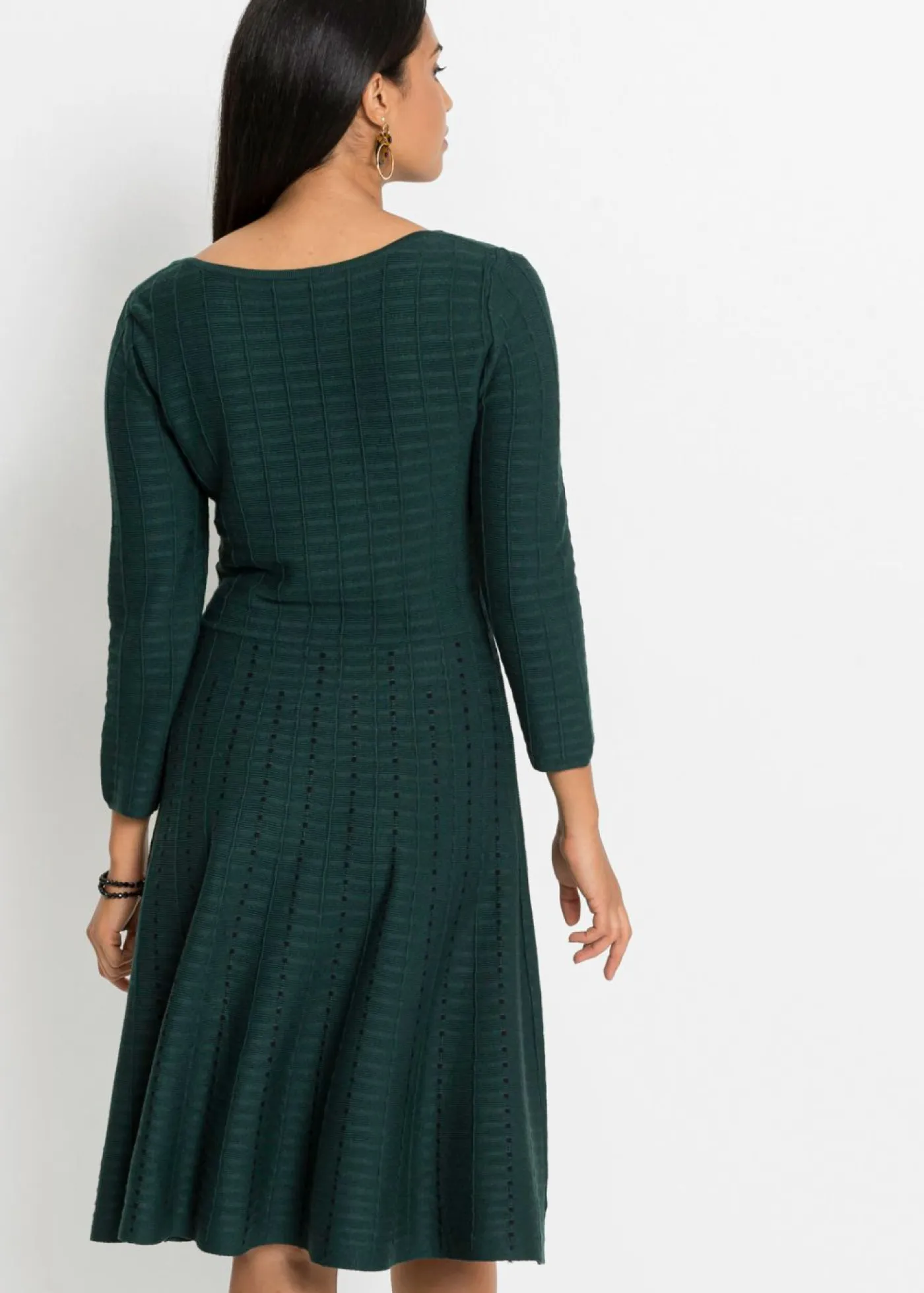 Vestido de punto de mezcla de viscosa suave Mujer Vestidos|Ropa De Punto