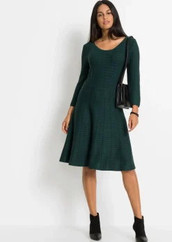 Vestido de punto de mezcla de viscosa suave Mujer Vestidos|Ropa De Punto