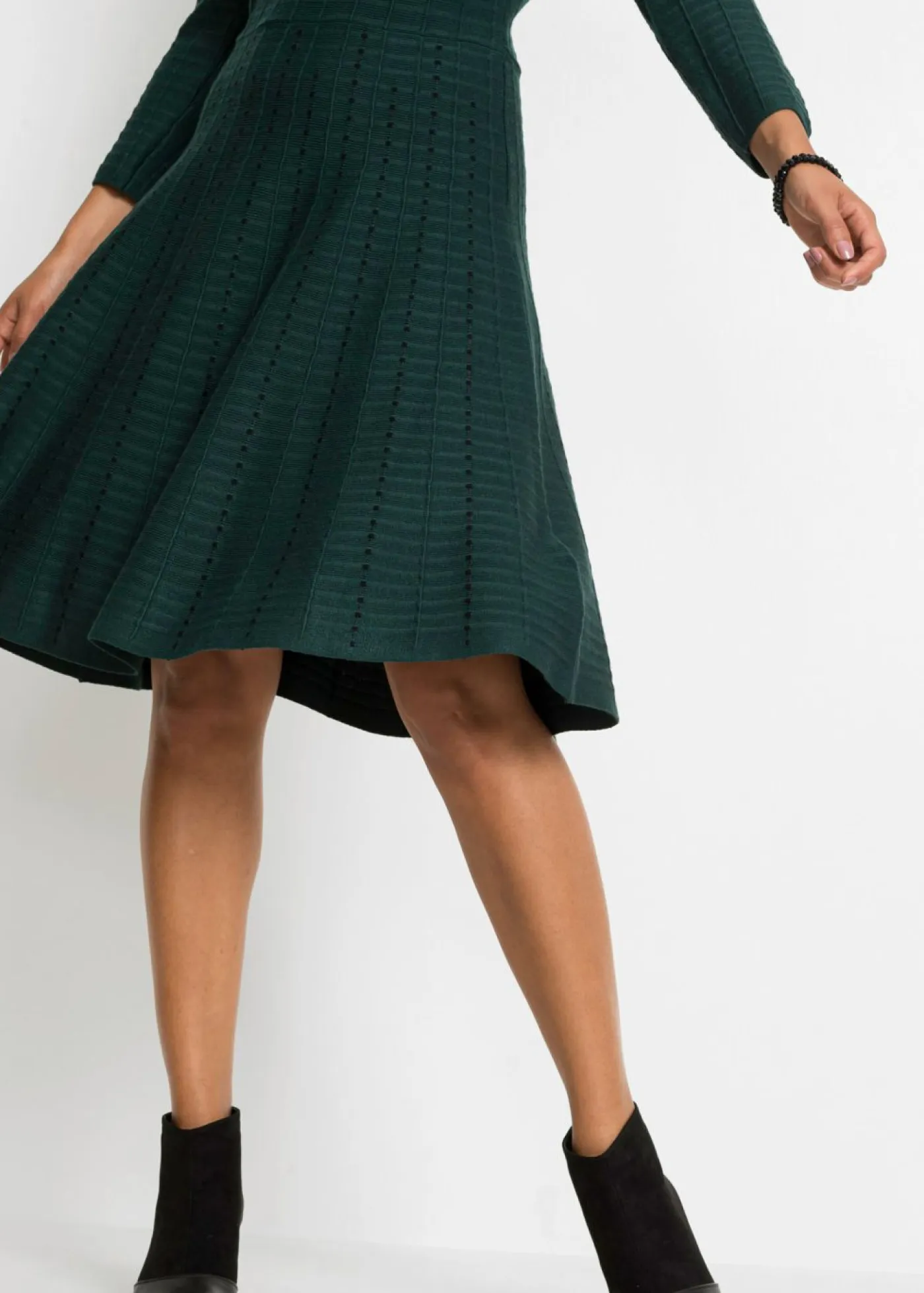 Vestido de punto de mezcla de viscosa suave Mujer Vestidos|Ropa De Punto