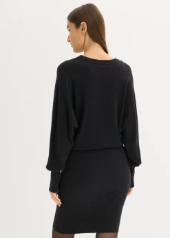 Vestido de punto de mezcla de viscosa suave Mujer Vestidos|Ropa De Punto