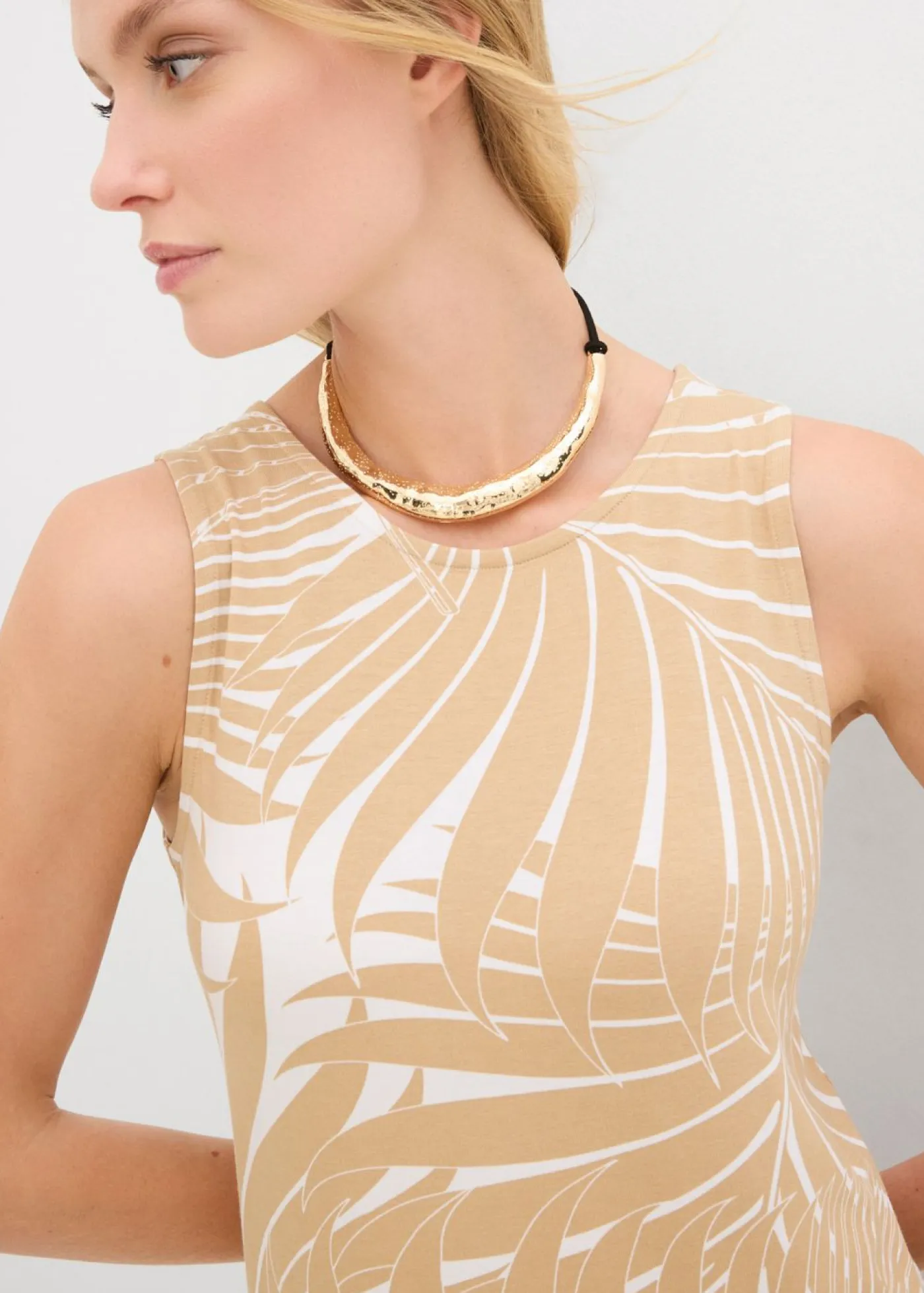 Online Vestido de punto de mezcla de viscosa fluida Mujer Vestidos