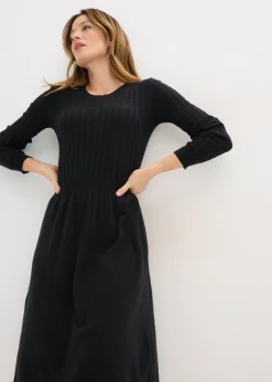 Sale Vestido de punto de mezcla de viscosa Mujer Vestidos|Ropa De Punto