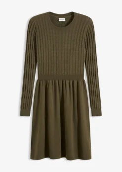 Best Vestido de punto de mezcla de viscosa Mujer Vestidos|Ropa De Punto