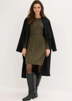Best Vestido de punto de mezcla de viscosa Mujer Vestidos|Ropa De Punto