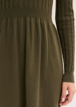 Best Vestido de punto de mezcla de viscosa Mujer Vestidos|Ropa De Punto