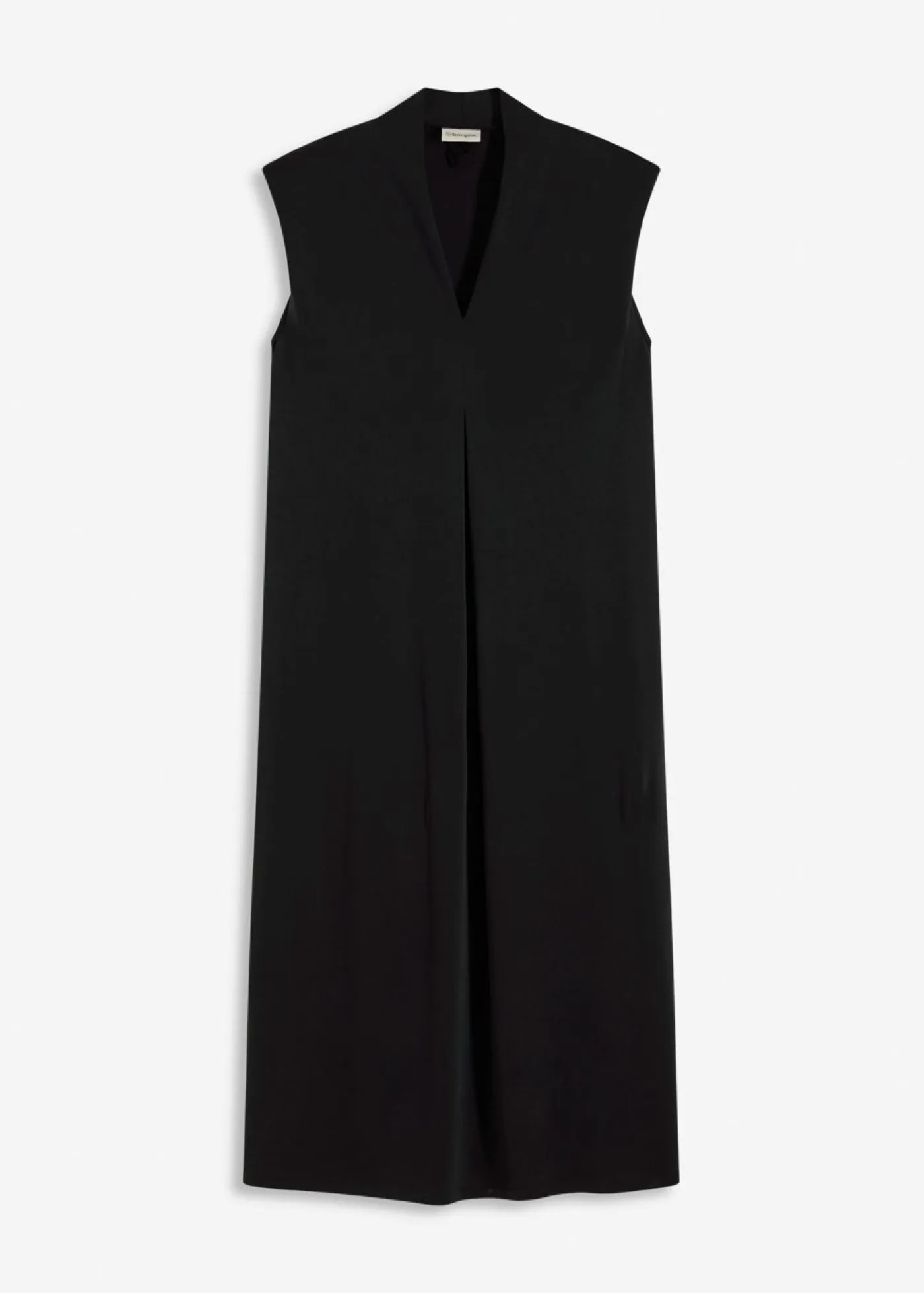 Sale Vestido de punto de piqué de viscosa con hombreras Mujer Vestidos