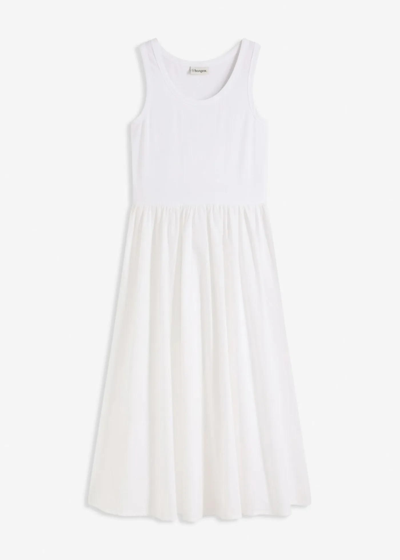 Vestido de punto en mezcla de materiales Mujer Vestidos