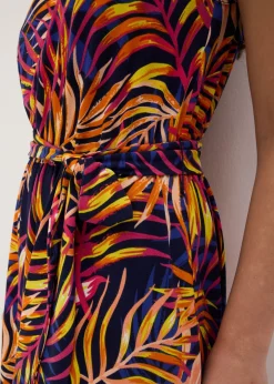 Hot Vestido de punto estampado Mujer Vestidos