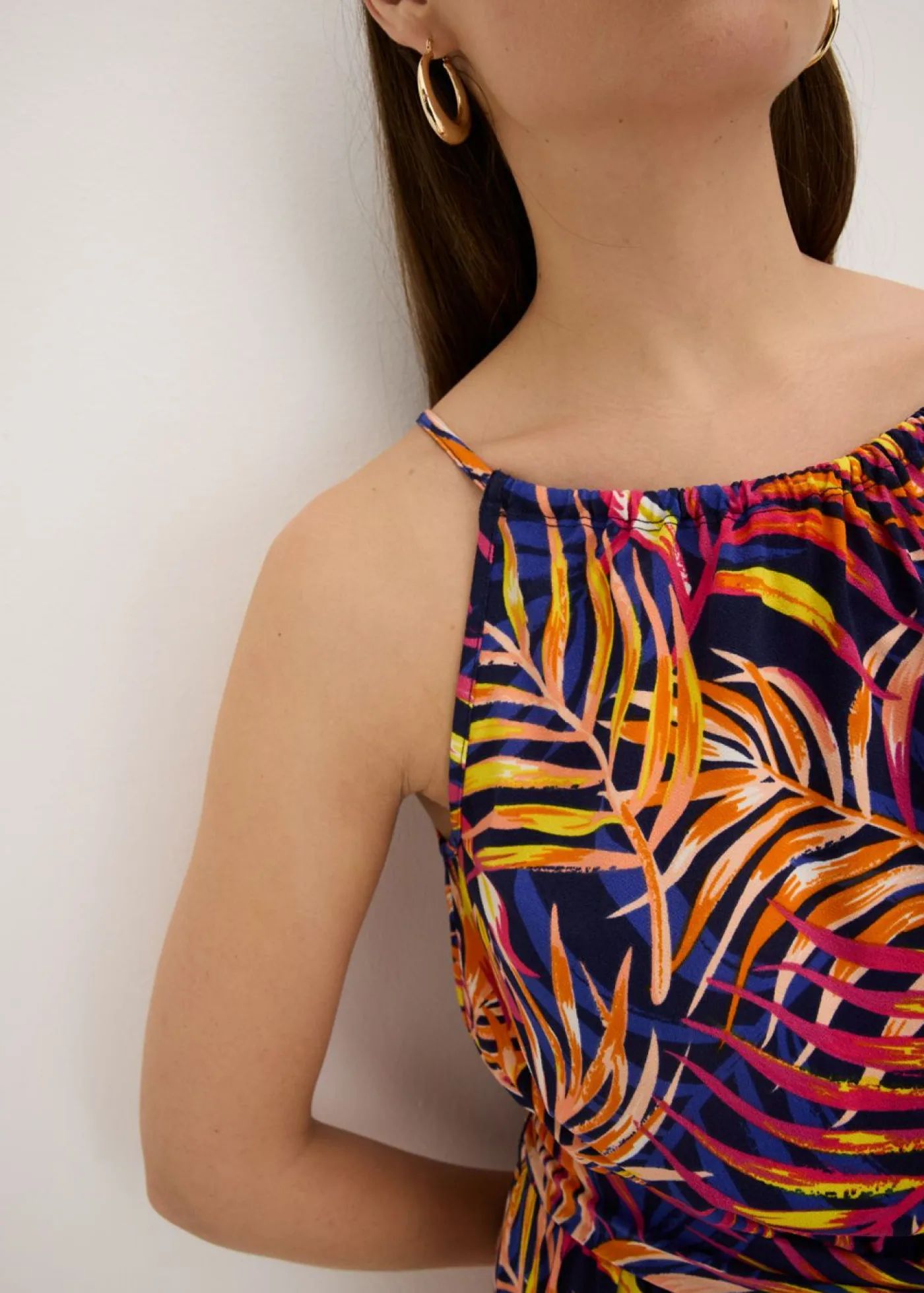 Hot Vestido de punto estampado Mujer Vestidos