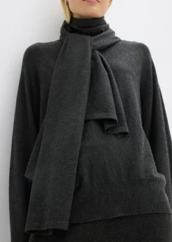 Outlet Vestido de punto fino de mezcla de viscosa suave Mujer Esenciales|Jerséis