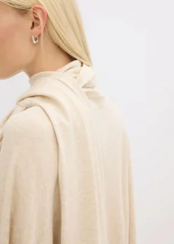 Sale Vestido de punto fino de mezcla de viscosa suave Mujer Esenciales|Jerséis