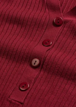 Outlet Vestido de punto fino de mezcla de viscosa suave Mujer Jerséis|Ropa De Punto