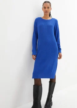 Vestido de punto holgado de canalé Mujer Vestidos|Ropa De Punto