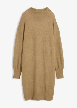 Discount Vestido de punto jaspeado Mujer Vestidos|Ropa De Punto