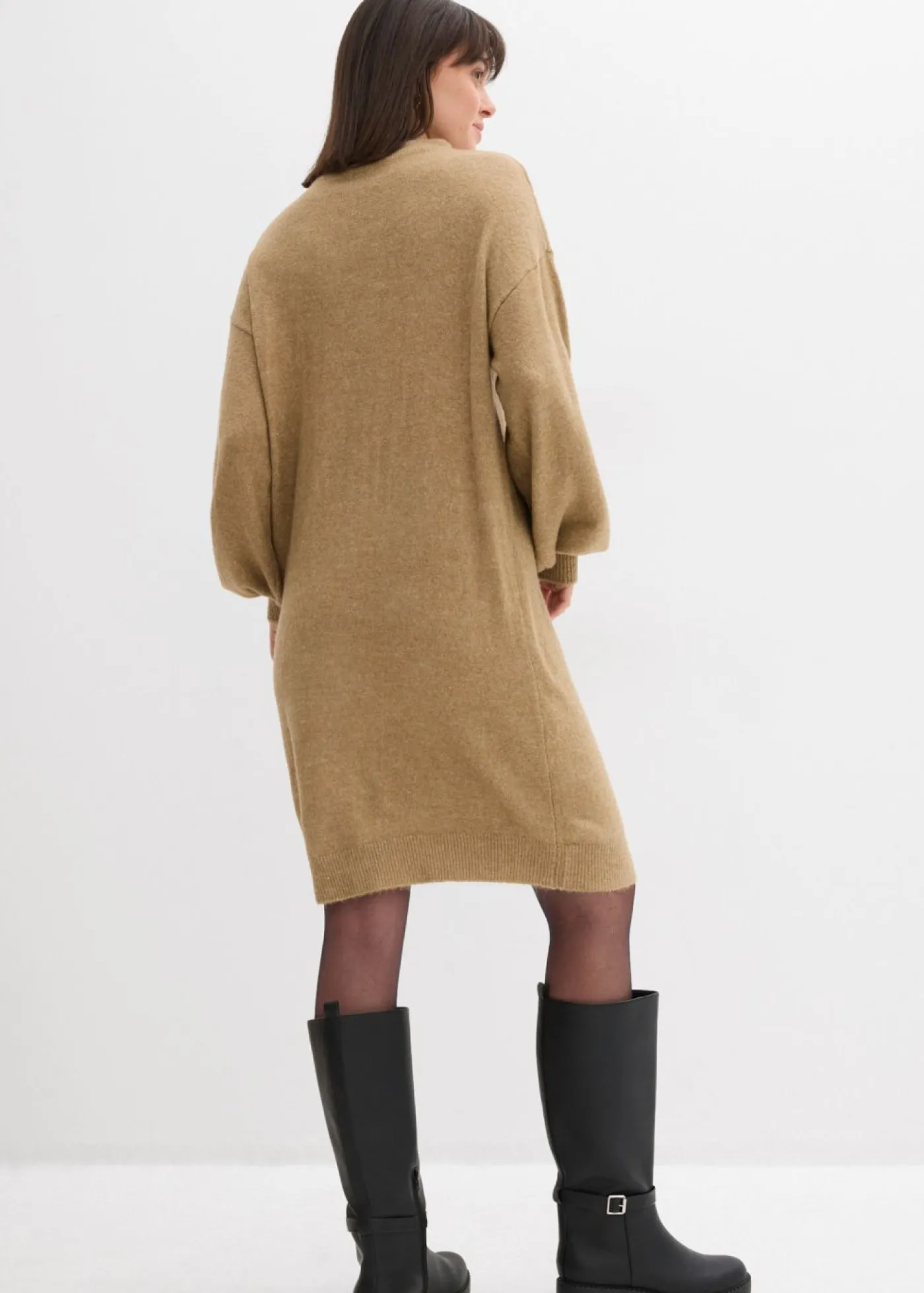Discount Vestido de punto jaspeado Mujer Vestidos|Ropa De Punto