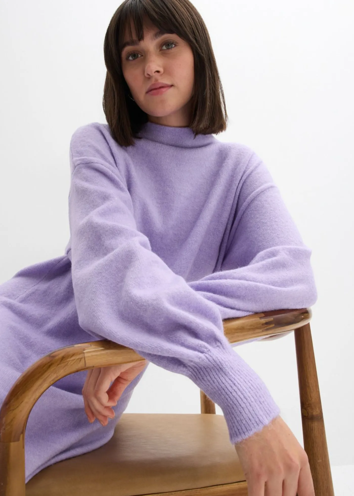 Clearance Vestido de punto jaspeado Mujer Vestidos|Ropa De Punto