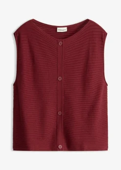 Sale Vestido de punto y chaleco (2 piezas) Mujer Vestidos