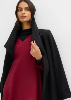 Clearance Vestido de sarga de lyocell fluido Mujer Esenciales|Vestidos