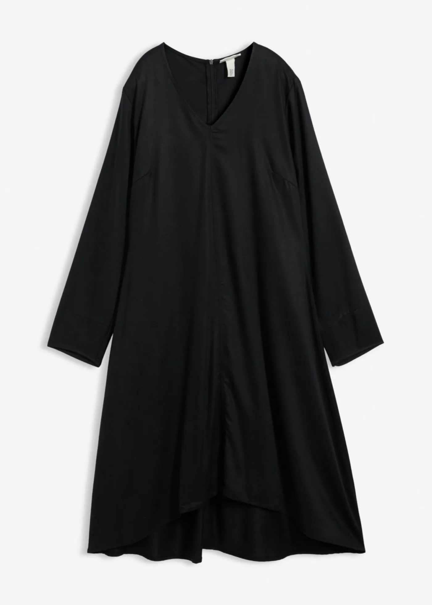 Outlet Vestido de sarga de lyocell fluido Mujer Esenciales|Vestidos