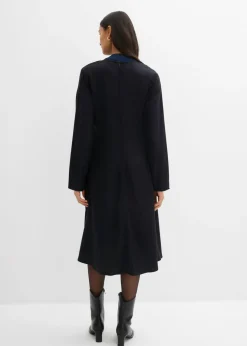 Outlet Vestido de sarga de lyocell fluido Mujer Esenciales|Vestidos