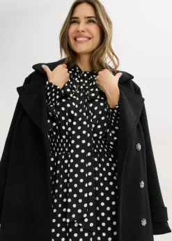 Outlet Vestido de satén fluido con lazo en el cuello Mujer Vestidos