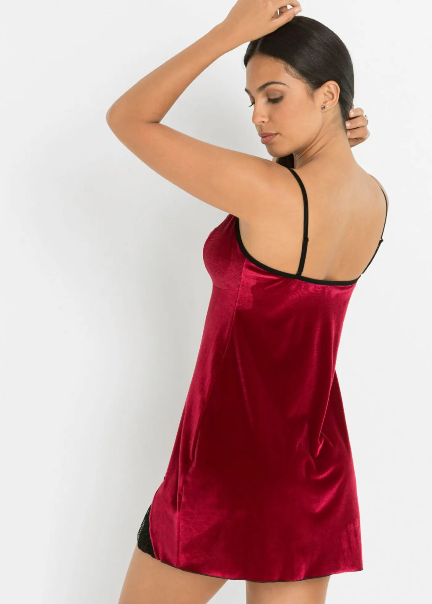 Clearance Vestido de terciopelo Mujer Corsés|Lencería