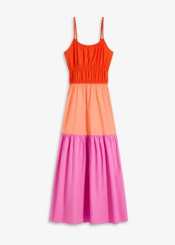 Sale Vestido de tirantes de algodón puro Mujer Vestidos