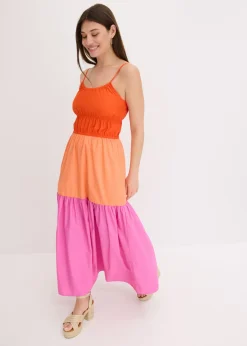 Sale Vestido de tirantes de algodón puro Mujer Vestidos