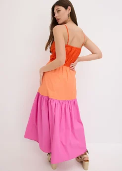 Sale Vestido de tirantes de algodón puro Mujer Vestidos