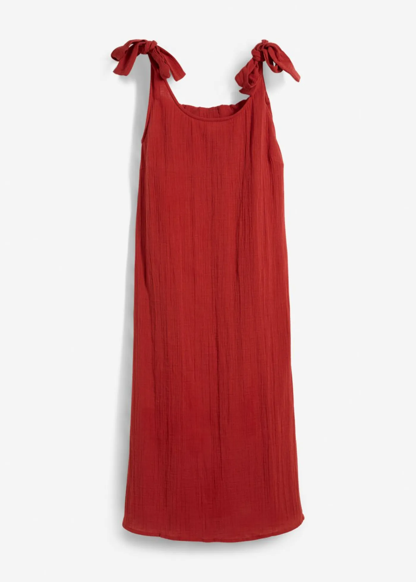Hot Vestido de tirantes de muselina suave Mujer Vestidos