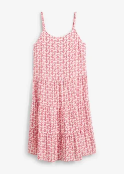 Online Vestido de tirantes de viscosa fluida Mujer Vestidos