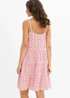 Online Vestido de tirantes de viscosa fluida Mujer Vestidos