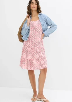 Online Vestido de tirantes de viscosa fluida Mujer Vestidos