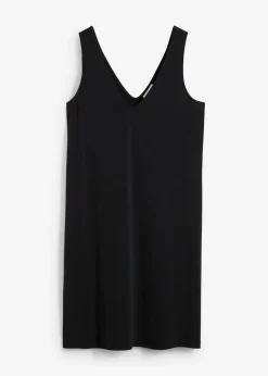 New Vestido de tirantes fluido con escote en V Mujer Esenciales|Vestidos