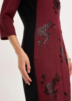 Hot Vestido de tubo con bordado de lentejuelas Mujer Vestidos