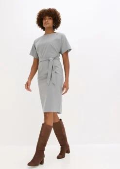 Sale Vestido de tubo con mangas tipo murciélago Mujer Vestidos