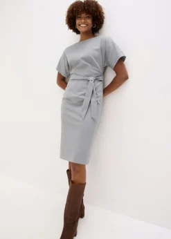 Sale Vestido de tubo con mangas tipo murciélago Mujer Vestidos