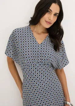 Vestido de viscosa fluida Mujer Vestidos