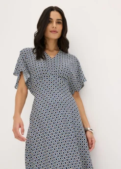 Vestido de viscosa fluida Mujer Vestidos