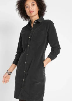 Best Vestido elástico de pana Mujer Vestidos