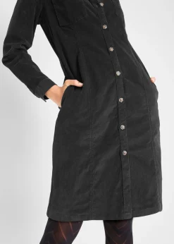 Best Vestido elástico de pana Mujer Vestidos