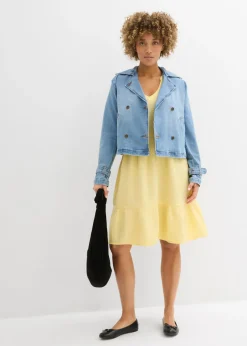Clearance Vestido holgado de muselina de algodón Mujer Vestidos|Novedades
