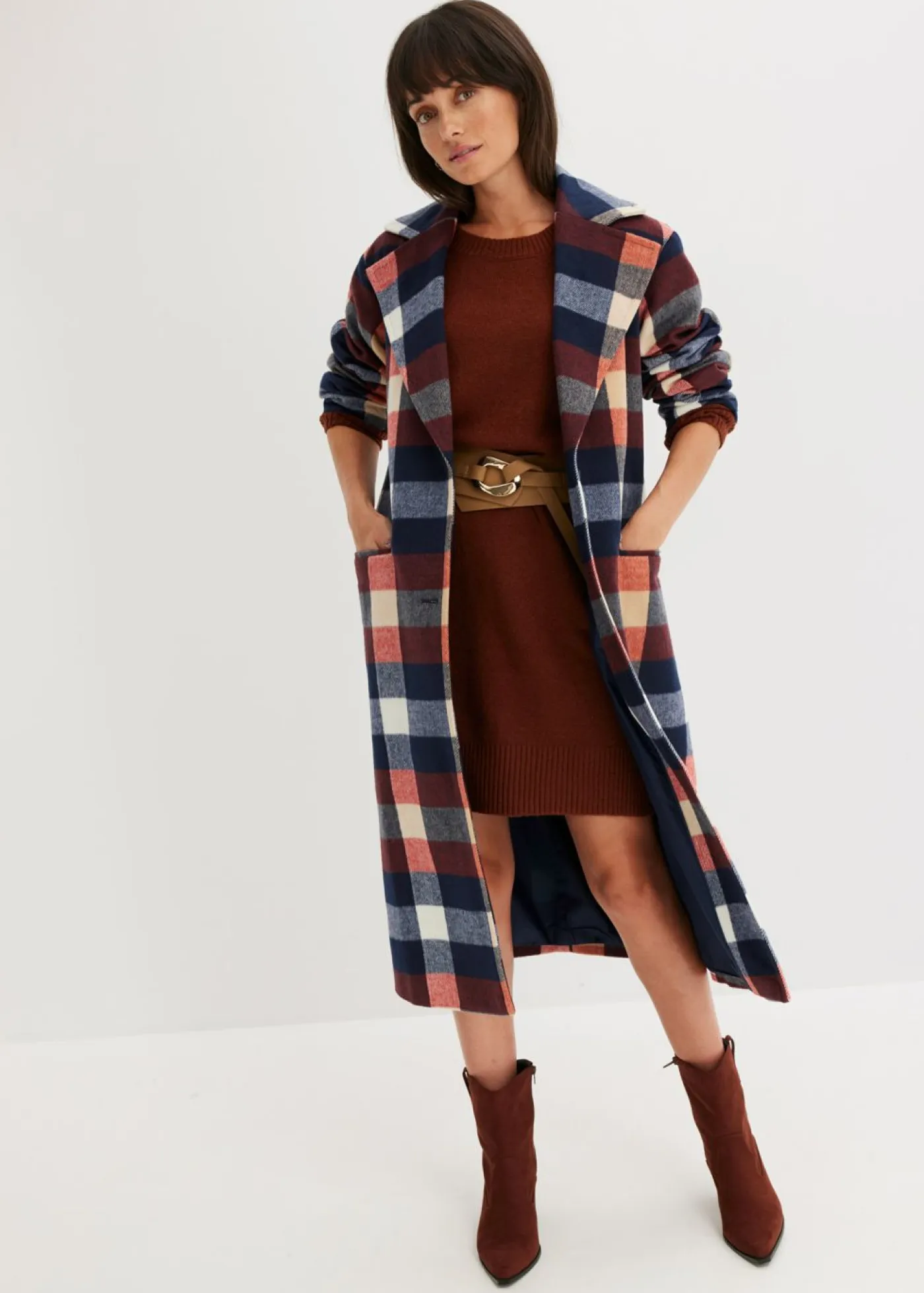 Clearance Vestido holgado de punto Mujer Vestidos