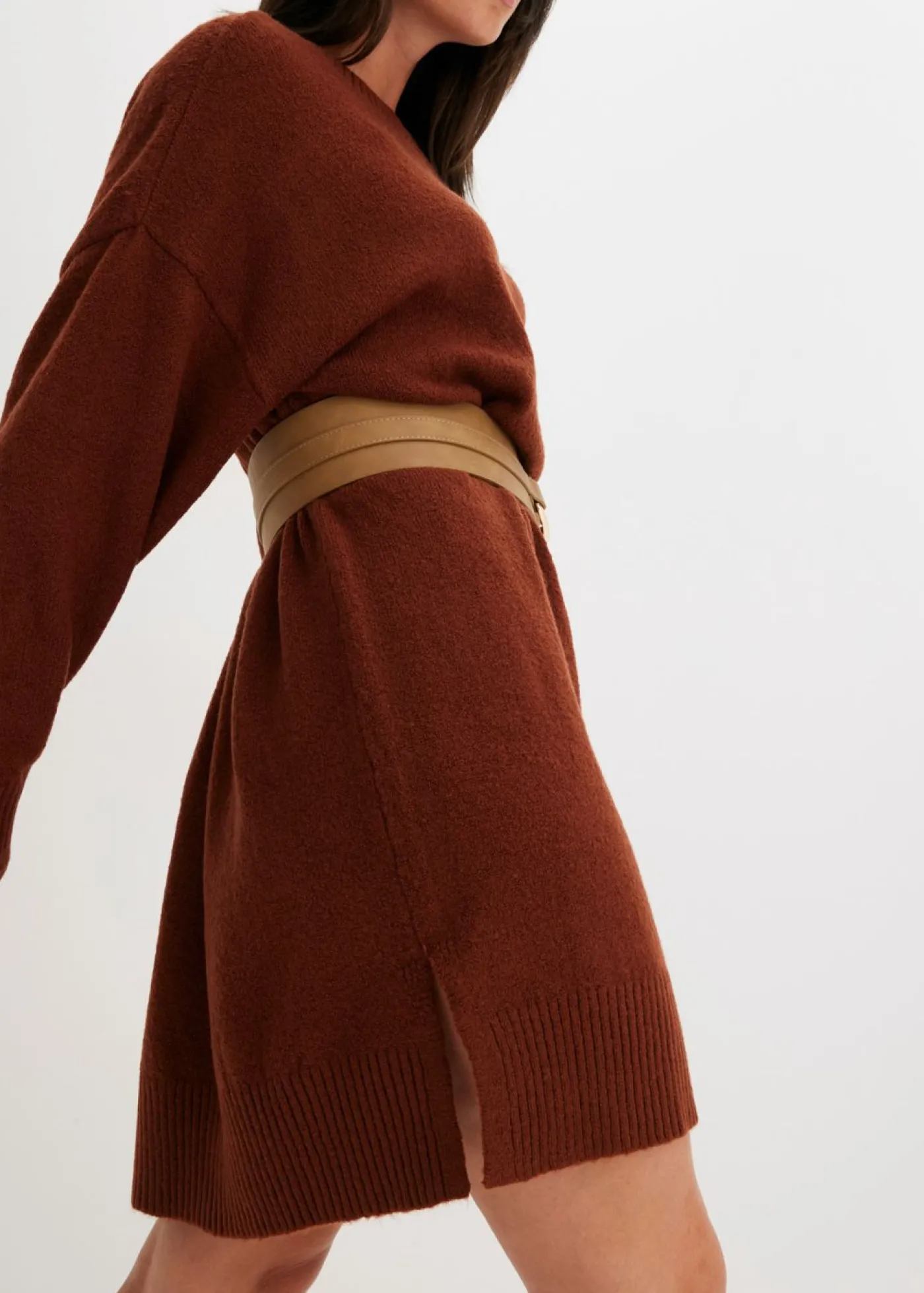 Clearance Vestido holgado de punto Mujer Vestidos