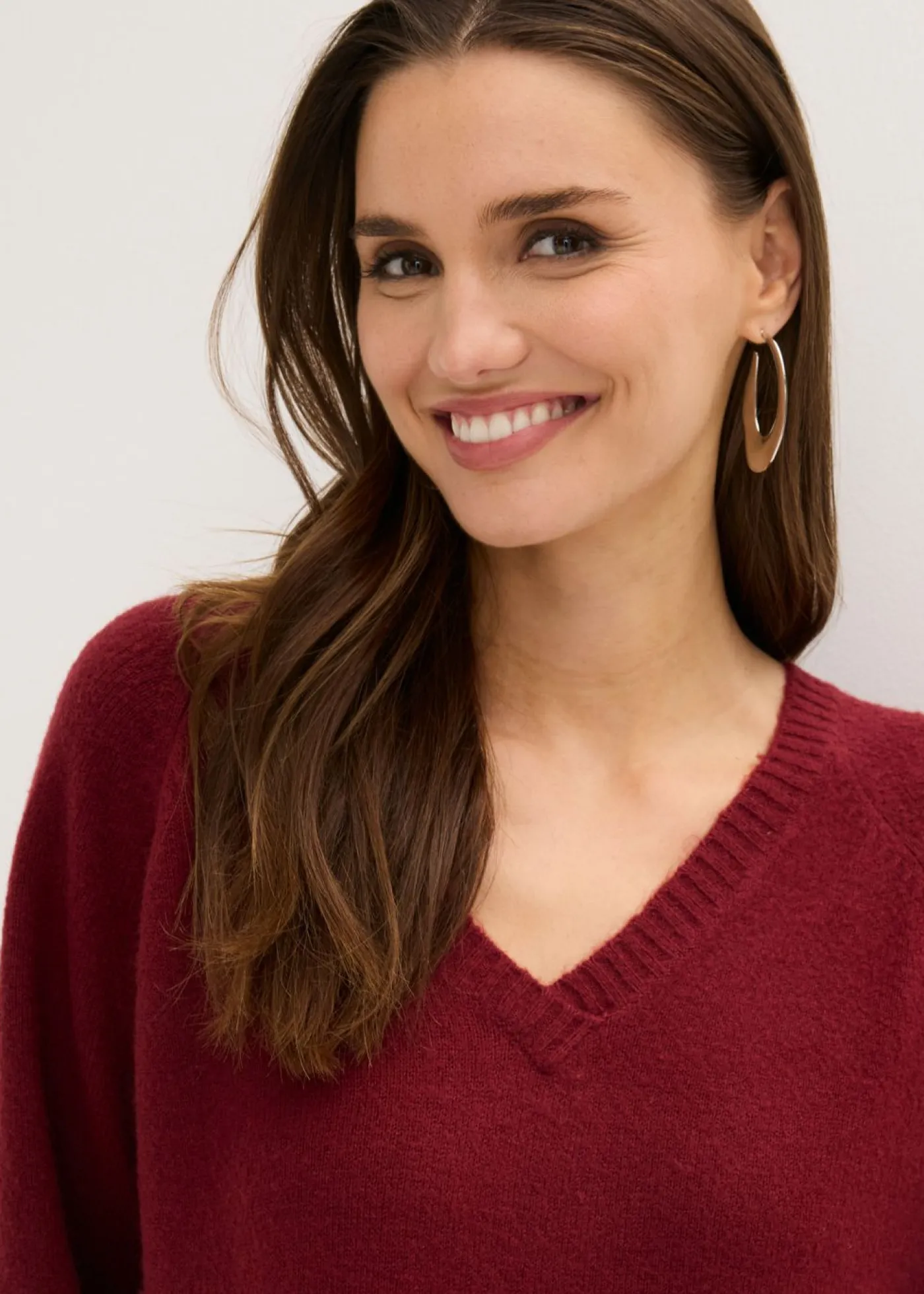 Online Vestido holgado de punto con largo midi Mujer Vestidos|Ropa De Punto