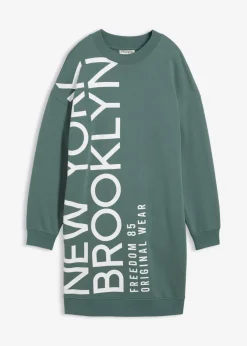 Clearance Vestido holgado tipo sudadera en suave mezcla de algodón Mujer Ropa Cómoda|Vestidos