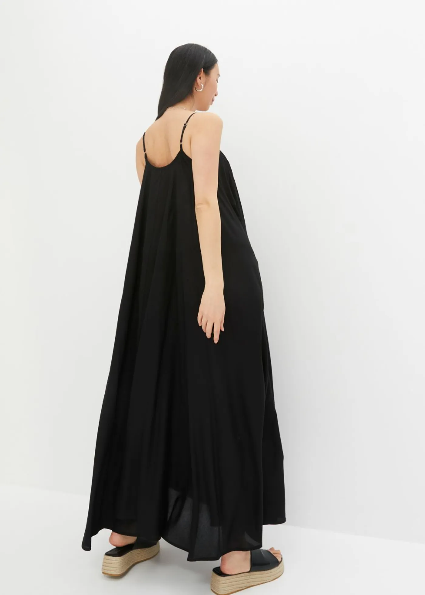 Clearance Vestido largo ancho Mujer Esenciales|Vestidos