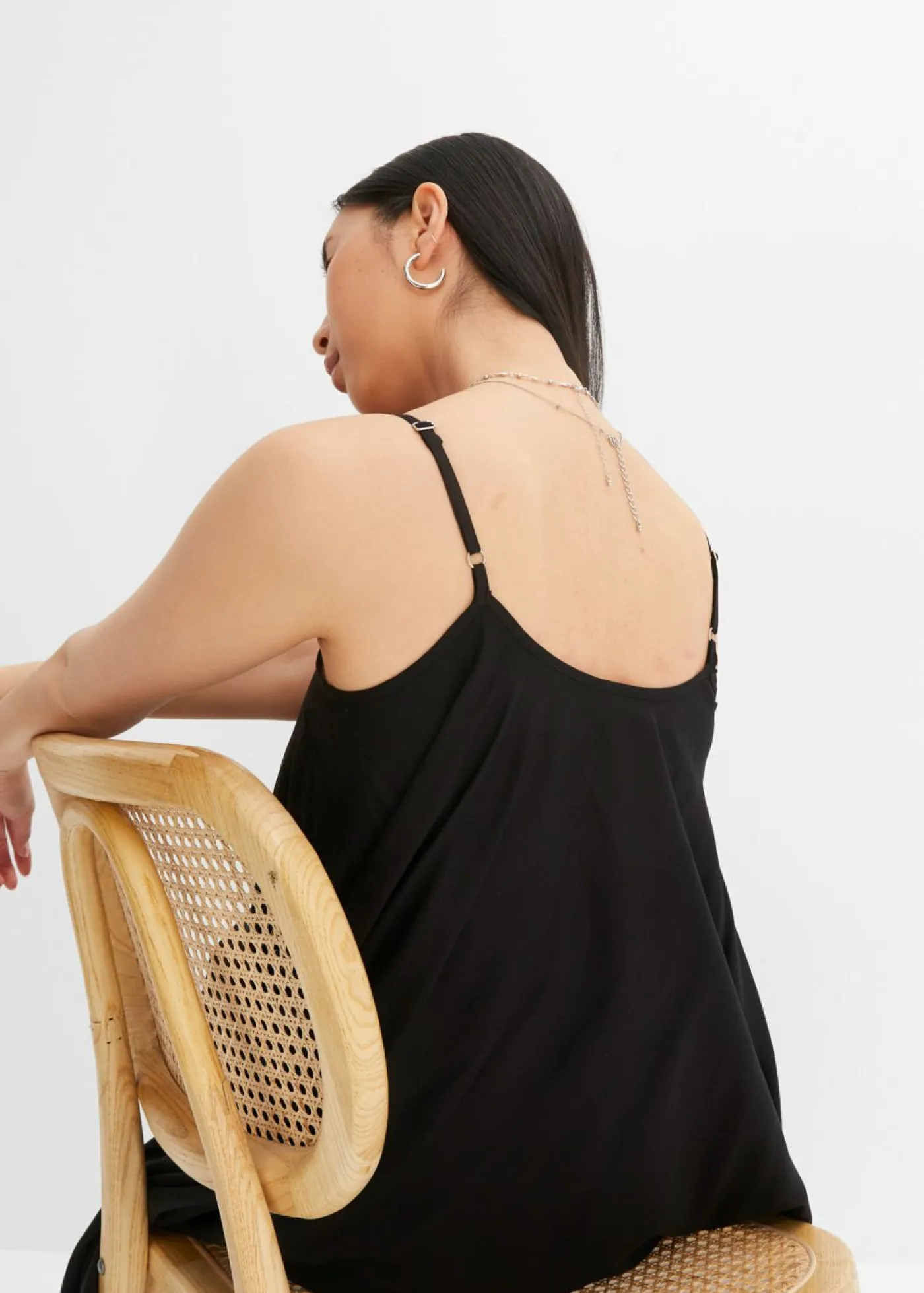 Clearance Vestido largo ancho Mujer Esenciales|Vestidos