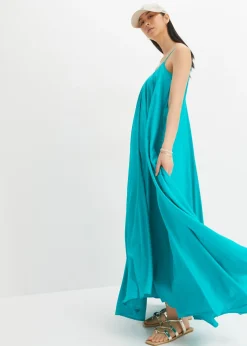 Clearance Vestido largo ancho Mujer Esenciales|Vestidos
