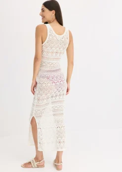 Online Vestido largo con aspecto de ganchillo Mujer Vestidos